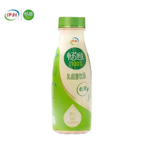 新货伊利畅意100%乳酸菌饮料320ml8瓶原味酸奶含乳饮料