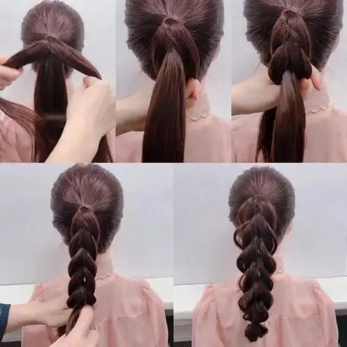 高马尾造型特集10种简单又可爱的高马尾编发造型让你充满活力