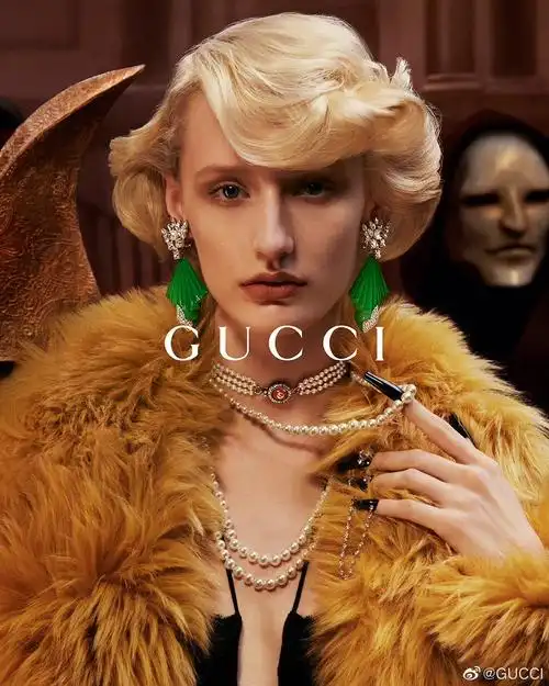 gucci发布的全新#exquisitegucci  系列广告大片从已故著名导演