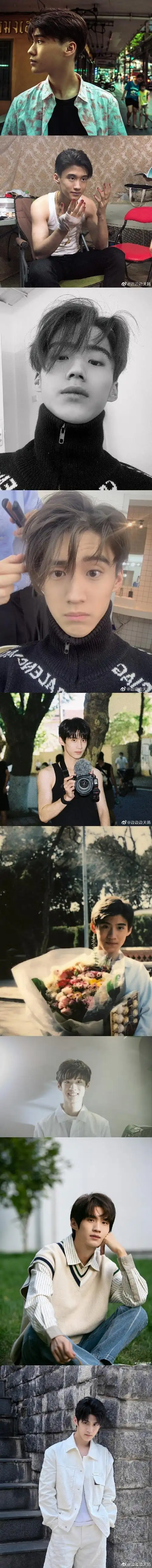 00后潜力小生图鉴#男演员卷到了00后.  上戏李孝谦,吴俊霆,古子 ..