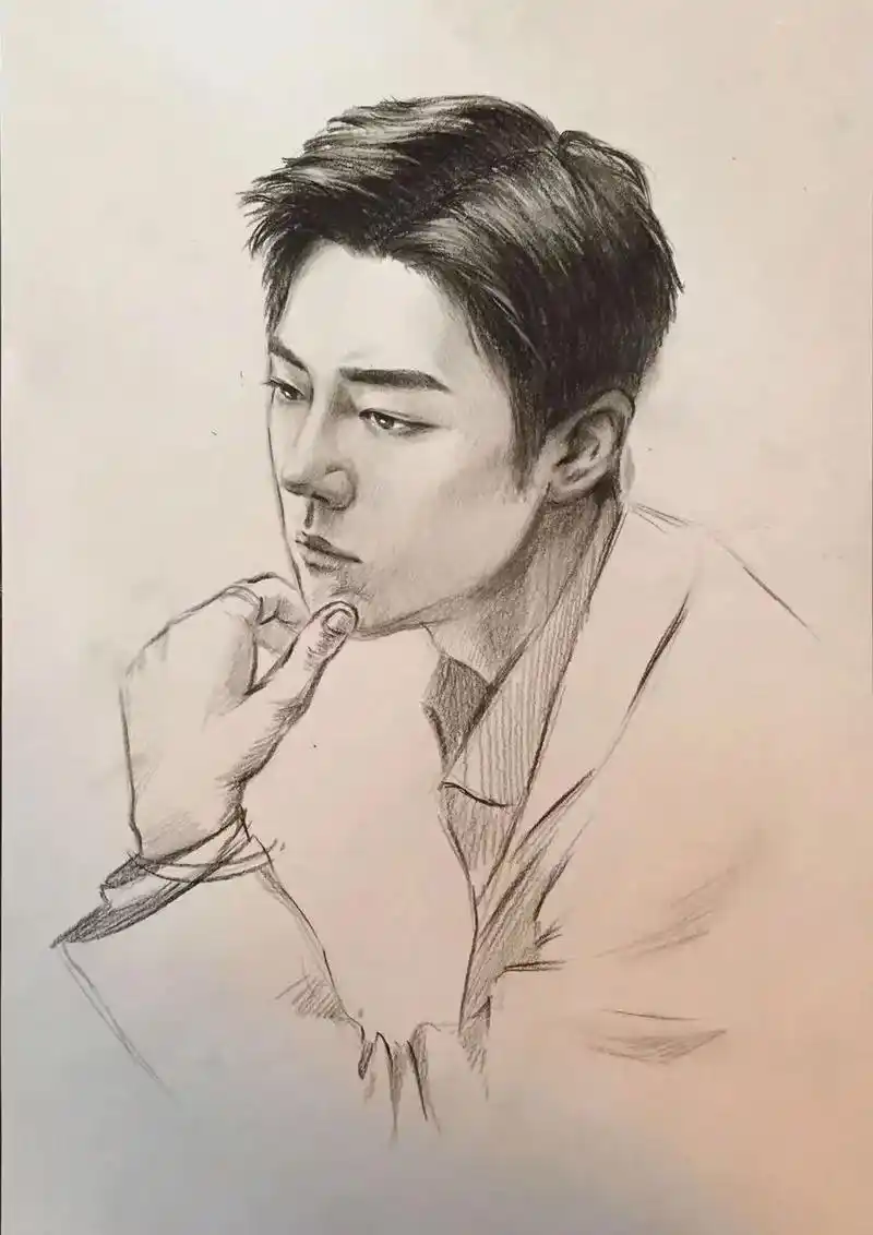 肖战顾魏画法#画画 #肖战 #顾魏  - 抖音