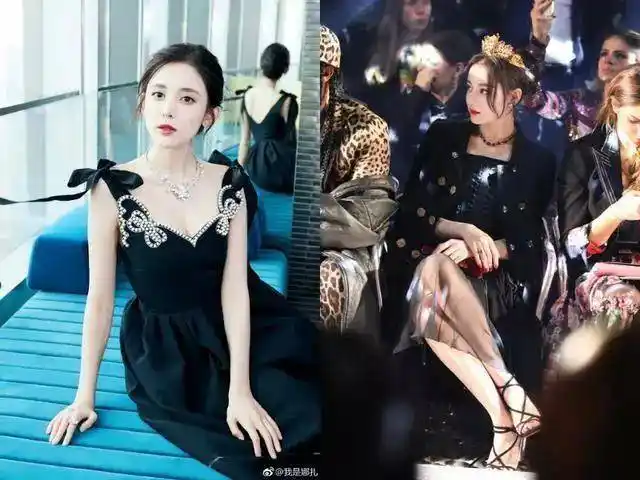 娜扎和热巴放一块一对比,网友:终于分清楚谁更漂亮,差别有点大