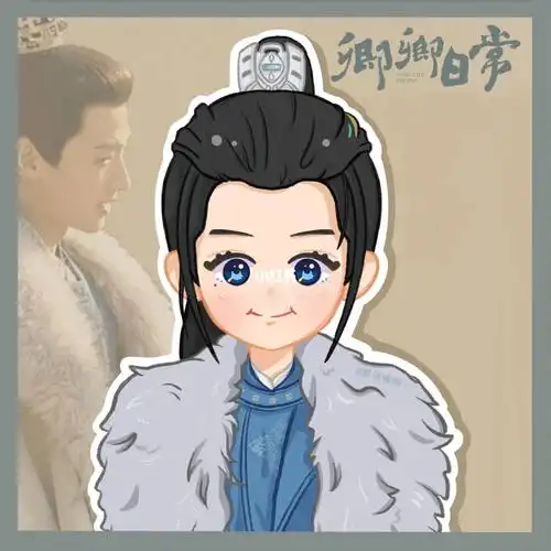 白敬亭  #李薇尹峥  #q版  #头像约稿