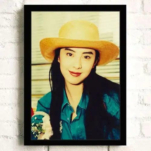 香港电影明星海报台湾怀旧港风影星装饰挂画现代装饰画