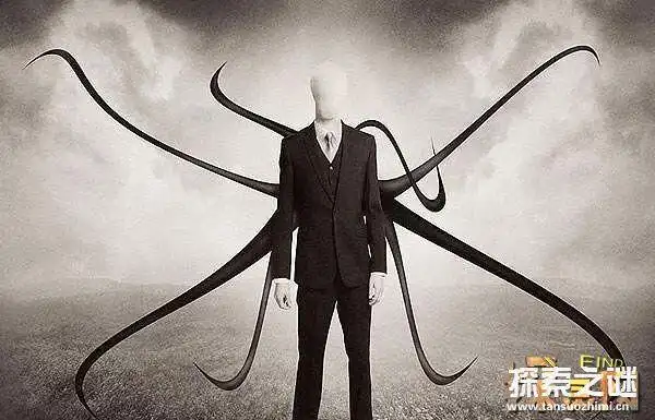 恐怖无面人传说竟能随意改变自己外形喜欢抓小孩图片