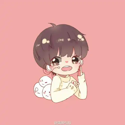 王源卡通形象 cr:logo