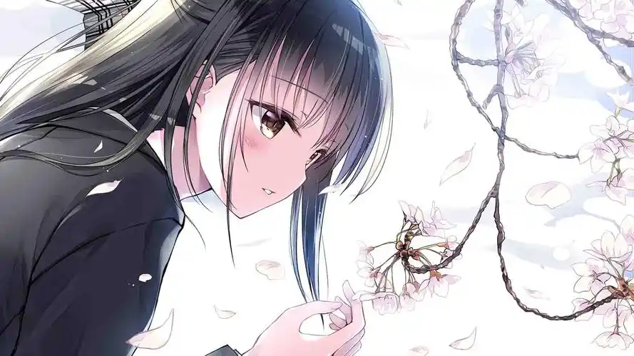 性感二次元动漫美女电脑桌面壁纸图片