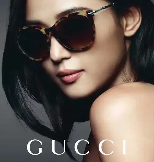 gucci 金属竹节太阳眼镜(全智贤代言款)