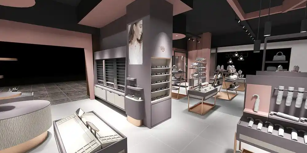 lano兰诺饰品品牌最新店铺形象设计