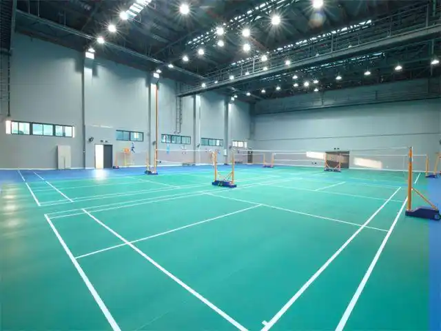 肇庆学院室内羽毛球场地赏析