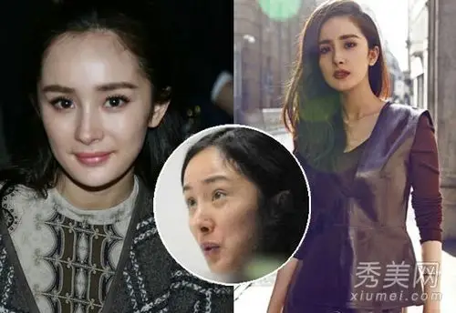 杨幂"变妆"对比照
