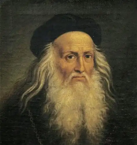 达芬奇自画像