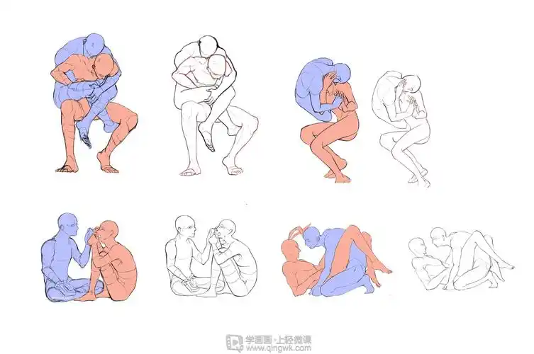 日系厚涂之双人动态练习