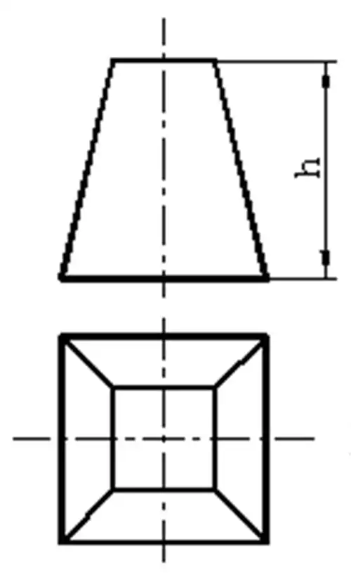 斜二轴测图画法