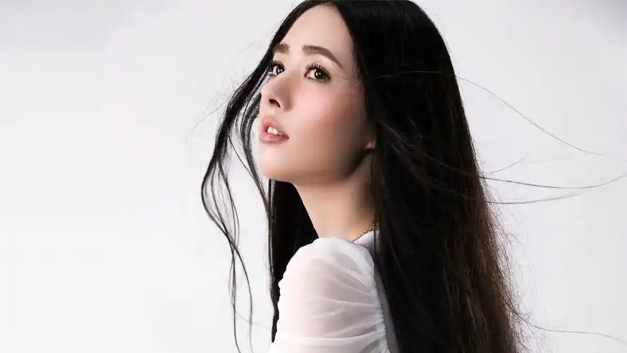 郭碧婷,完美女神,白色裙子,长发,郭碧婷桌面壁纸