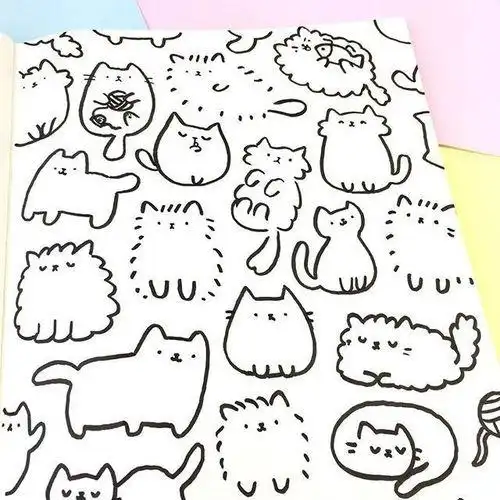 简笔画大全实用干货一波萌宠小姐姐简笔画大全你要的全都有