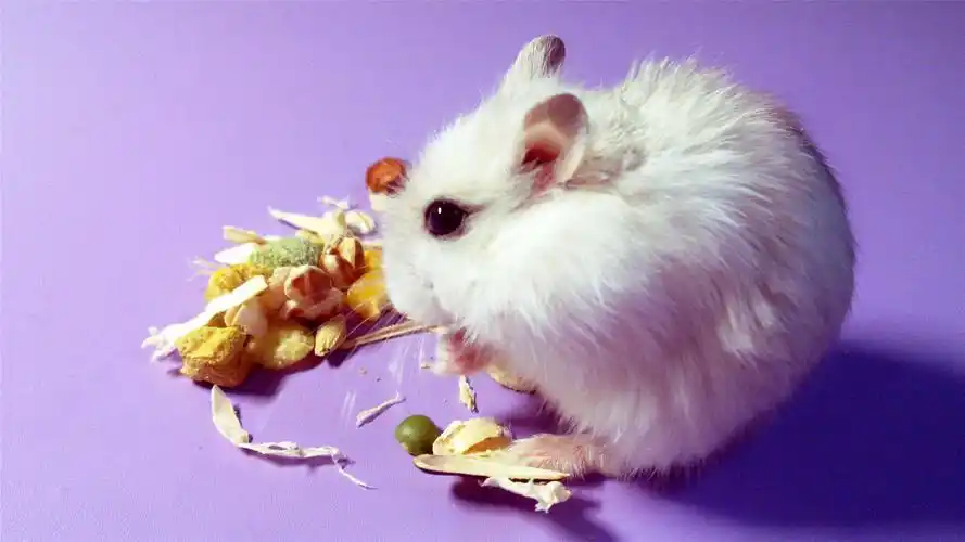 呆萌仓鼠可爱图片高清宽屏电脑桌面壁纸下载