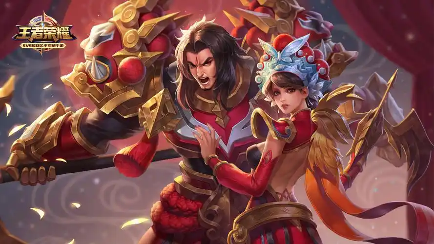 王者荣耀虞姬霸王别姬皮肤桌面壁纸高清大图预览1920x1080_游戏壁纸