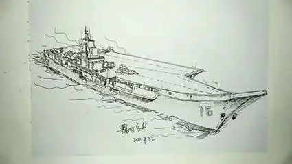 中国海军舰船盘点(十一),大国重器中国首艘航空母舰16号辽宁舰