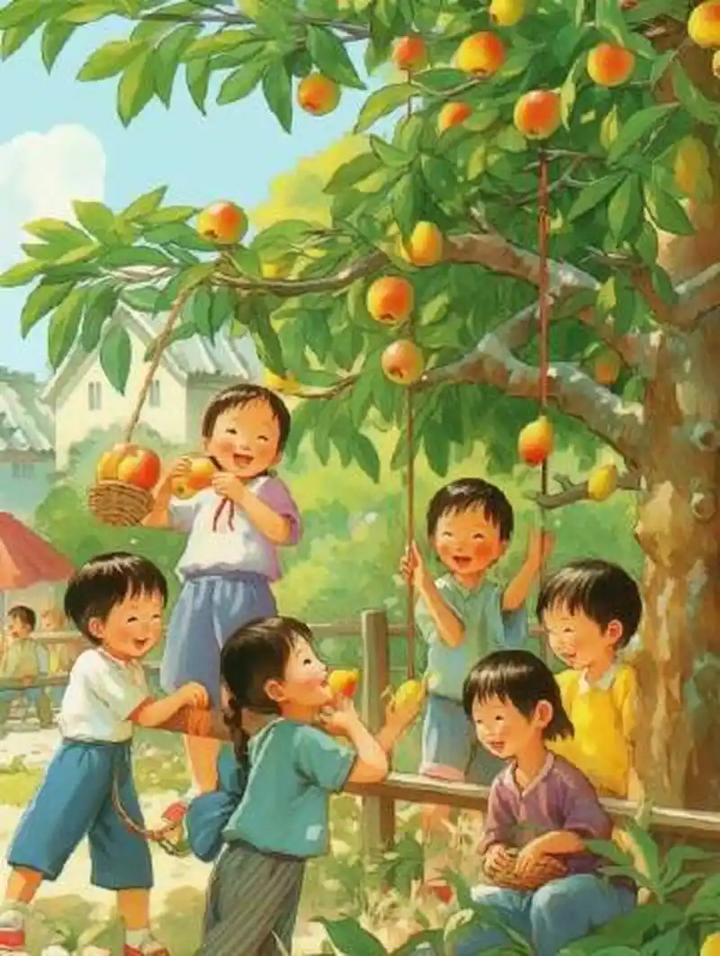 一组童年夏日的插画作品欣赏,满满的都是回忆.#动漫# #插画# #二次元