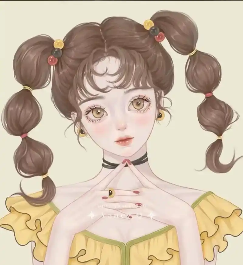 精选优质微信头像动漫女头