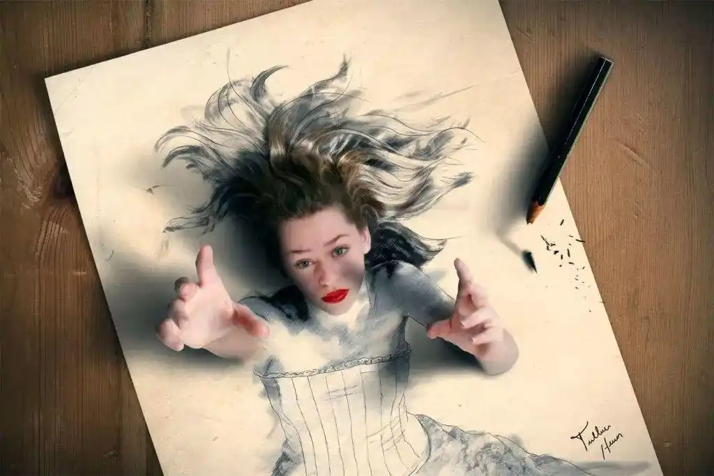 3d绘画呼之欲出的视觉感受