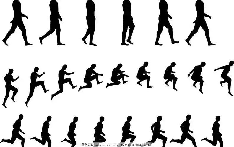 表示人物连续动作的句子 人物连续动作的句子