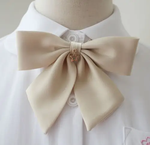 【dreamer自制】日本jk制服少女软妹萌萌可爱蝴蝶结领结 星星吊坠