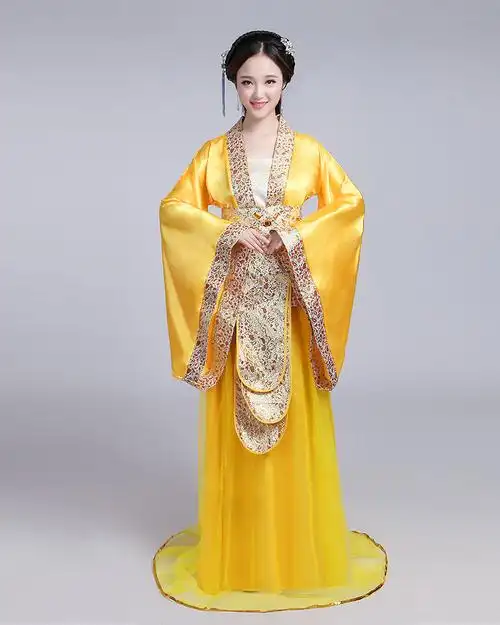 古装仙女服装唐朝古代汉服演出服舞蹈服襦裙公主贵妃古典舞唐装粉红色