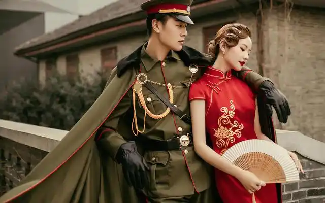 【民国婚纱照】军阀太太电影剧情风