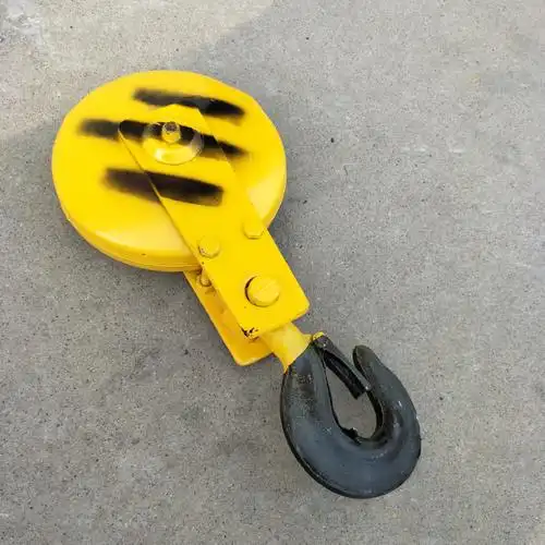 澳尔新钢丝绳电动葫芦下钩防脱葫芦吊钩5吨