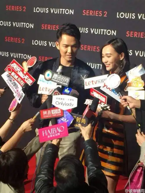 钟汉良 lv series 2.with唐嫣:d