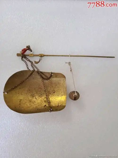民国精品老铜秤药材秤铜器