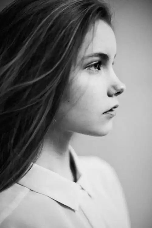 人物摄影 · 侧脸-堆糖,美好生活研究所