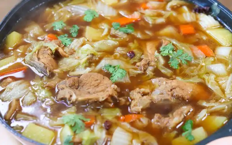 农家乐炖菜为啥那么好吃?主要都是老做法,简单调味做出人间美味