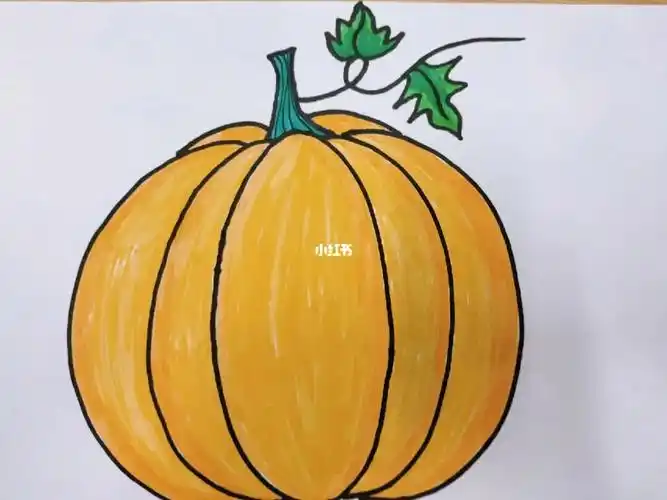 南瓜简笔画