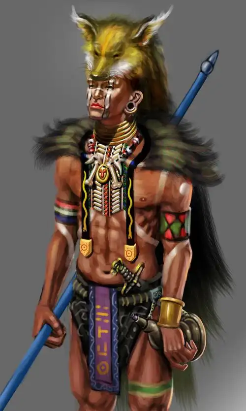 原始人_yanseyanse__插画师作品_涂鸦王国gracg.com