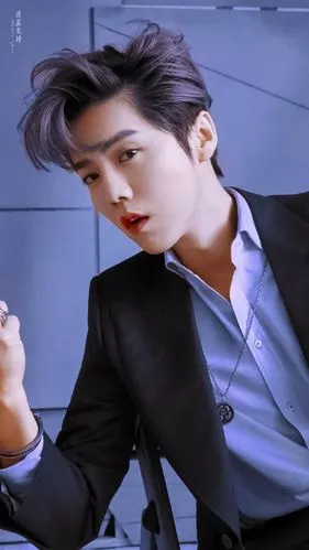 是酷酷的鹿晗啊