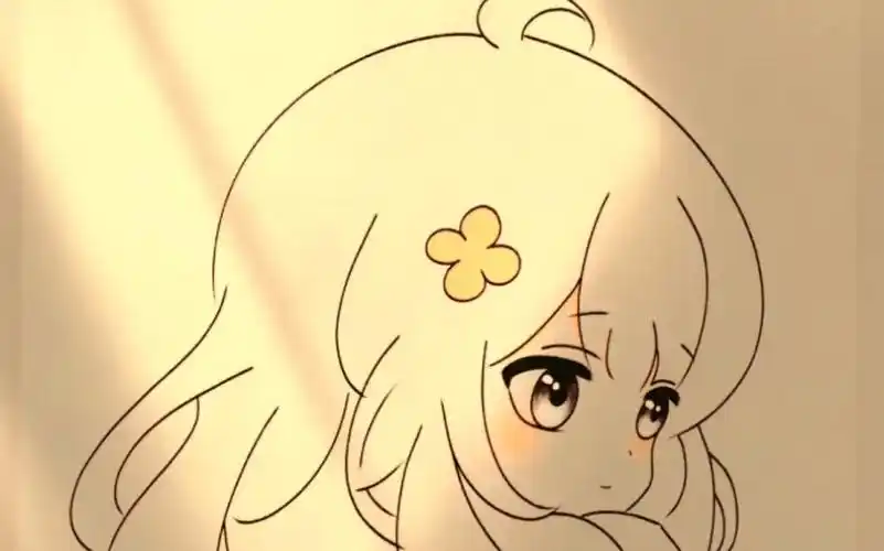 可爱q版人物简笔画~简笔画打卡①