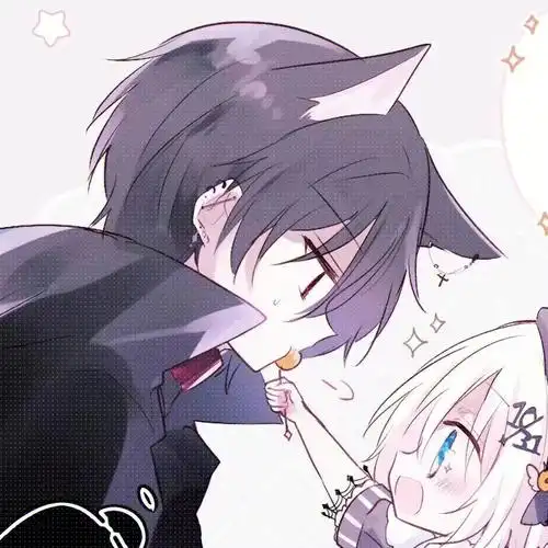 可爱的情侣头像