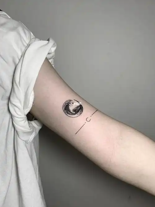 小清新纹身#女生纹身#手臂纹身#汕头纹身店