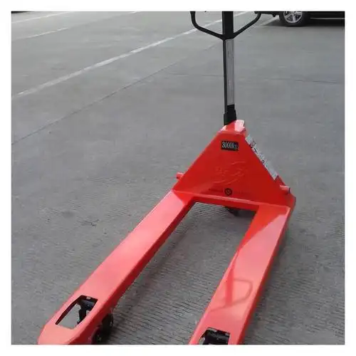 河池叉车手动液压搬运车 升降拖盘推车油压车装卸车 价格优惠