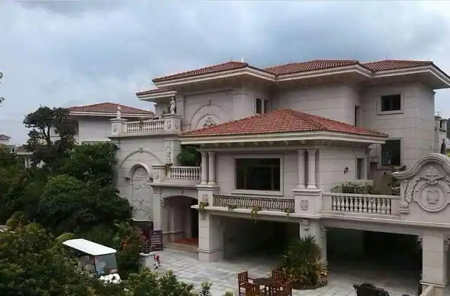 福清别墅建成美得不可思议竟然是农村自建像城堡一样