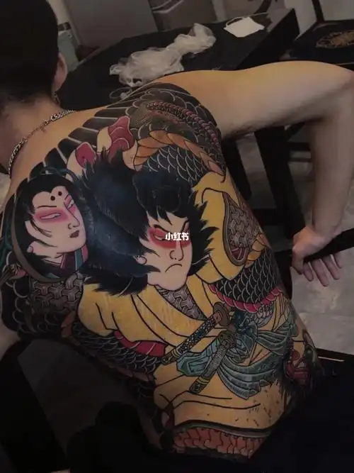 日式老传统纹身  #日式老传统  #满背纹身