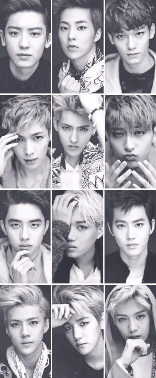 记得你们最初的模样exo