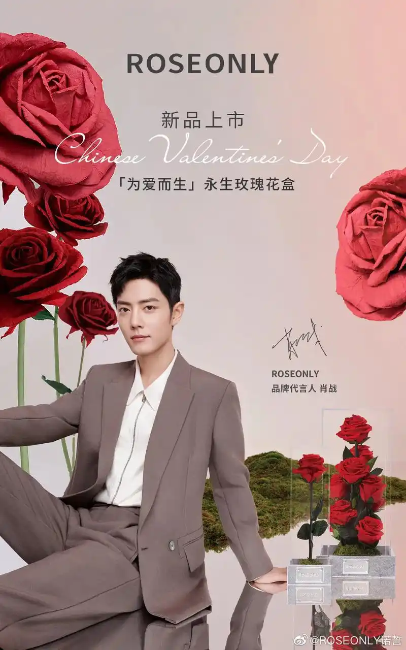 肖战 #小飞侠 #肖战roseonly品牌代言人 好好享受 - 抖音