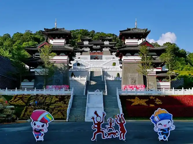 骆越文化宫外部风景