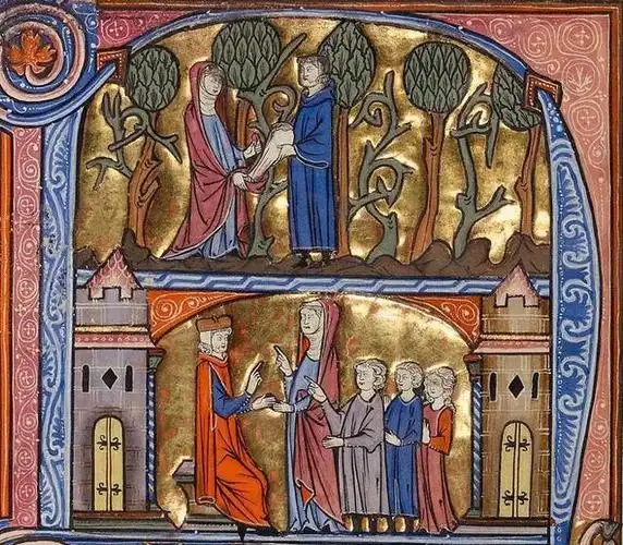 中世纪抄本绘画——欧洲文明艺术