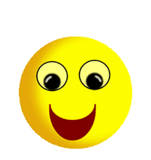 开心,黄脸,笑,转眼珠的表情包动态gif表情图片 - 找表情上表情家