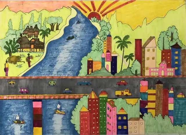 《幸福家园——地球》 吴炜琦 12岁.jpg